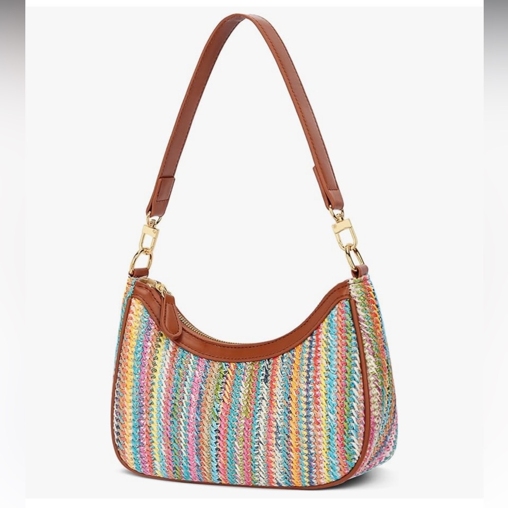 🆕 Shoulder Bag for Women Cute Hobo Purses and Handbags Retro Clutch Purse - Picture 1 of 7